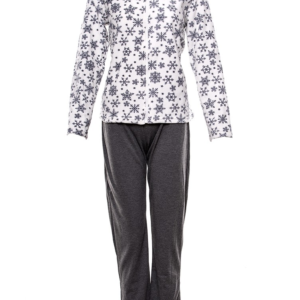 بيجامة نوم نسائية مطبوعة تصميم جذاب - صناعة تركية