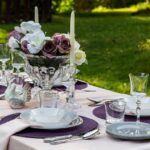 طقم صحون سفرة رمادي مكون من 16 قطعة تصميم حديث وراقي – صناعة تركية