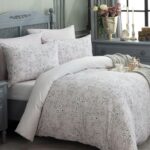 طقم غطاء سرير رمادي مزوج – صناعة تركية