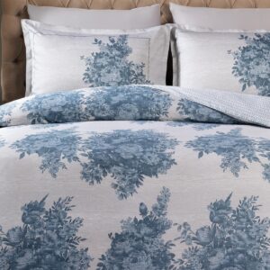 Bedspread set, double blue bedspread - Turkish Product