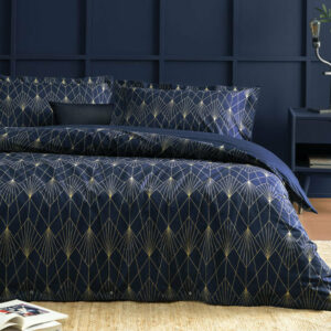 Bed cover set, double blue - Turkish Product