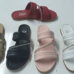 شبشب نسائي مرصع بالكريستال بتصميم أنيق ورائع / صناعة تركية – بيع بالجملة