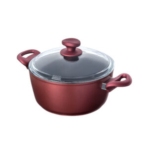 طنجرة تيتانيوم عمق 20 سم بتصميم حديث ورائع / صناعة تركية – بيع بالجملة