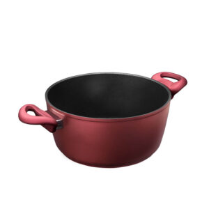 طنجرة تيتانيوم عمق 24 سم بتصميم حديث ورائع / صناعة تركية – بيع بالجملة