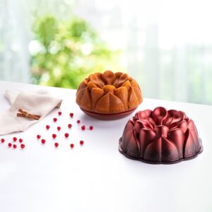 قالب كيك أحمر كلاريت بيجونيا / صناعة تركية – بيع بالجملة