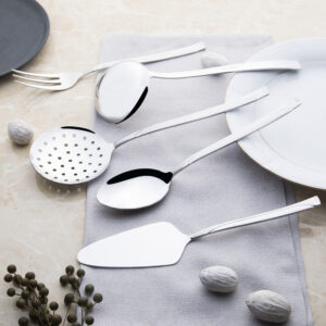 مجموعة أدوات تقديم الطعام تصميم راقي وحديث بجودة عالية / فييستا 5 قطع – صناعة تركية – بيع بالجملة