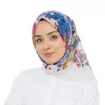 حجاب نسائي بنقشات الزهور تصميم عصري ورائع / صناعة تركية - بيع بالجملة