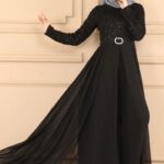 فستان نسائي للمناسبات بألوان مختلفة تصميم عصري ورائع / صناعة تركية - بيع بالجملة